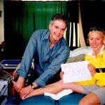 Ross Smith treats Tamsyn Lewis Sydney Olympics 2000